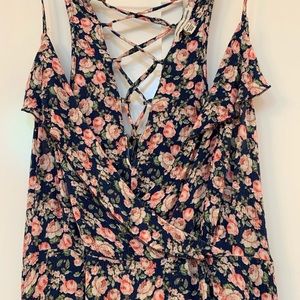 2/$20 Flowery AMERICAN EAGLE Dress